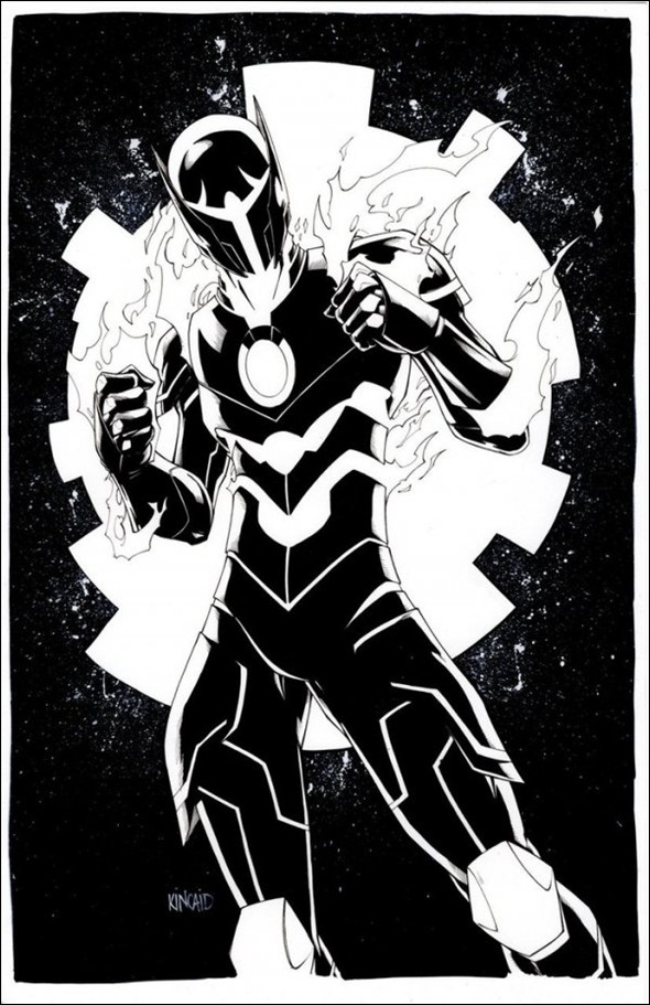 Rogue Sun issue 1-J Retailer Exclusive B&W Ryan Kincaid Virgin Cover
