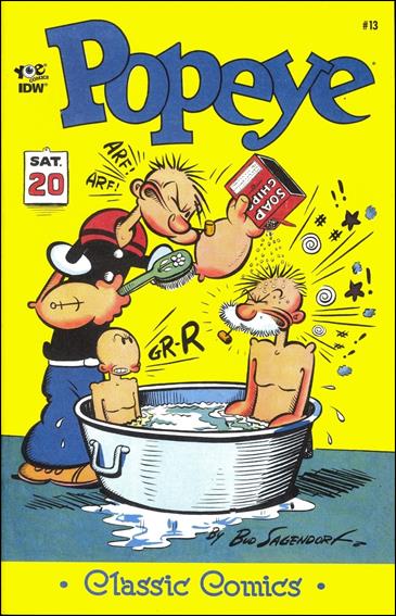 Classic Popeye issue 13 Bud Sagendorf Cover