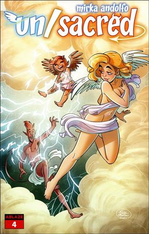 Un/Sacred (2020) issue 4-D Elisa Ferrari Cover