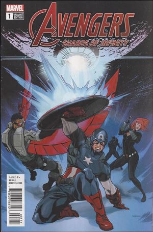Avengers: Shards of Infinity issue 1-B Kalman Andrasofszky Cover