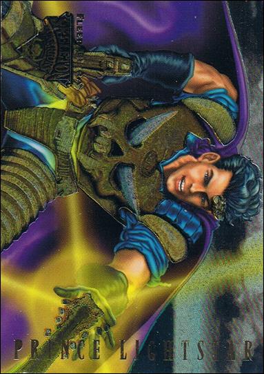 Fleer Ultra Skeleton Warriors (Powerblast Subset) card 1 Prince Lightstar