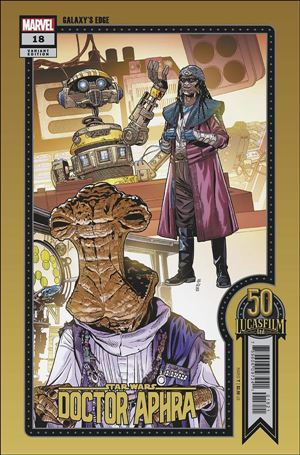 Star Wars: Doctor Aphra issue 18-B Chris Sprouse Lucasfilm 50th Anniversary Cover