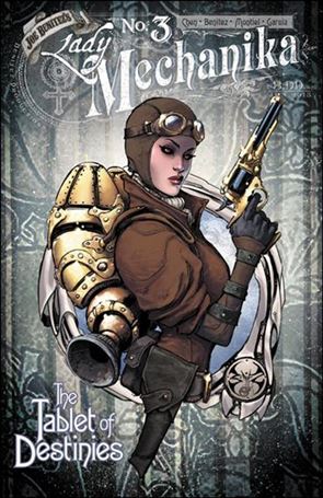 Lady Mechanika: The Tablet of Destinies issue 3-B Joe Benitez Bust Cover