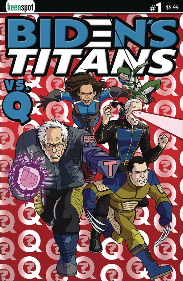 Biden's Titans vs Q issue 1 Shawn Remulac Cover