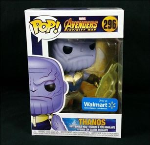 POP! Marvel figure 296 Thanos using Infinity Gauntlet