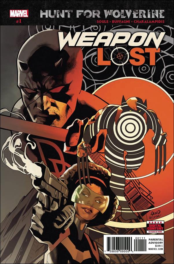 Hunt for Wolverine: Weapon Lost issue 1 Greg Land Cover