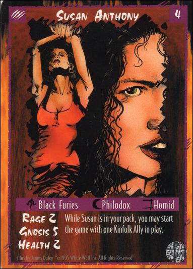 Rage Limited (Base Set) card 268 Susan Anthony 