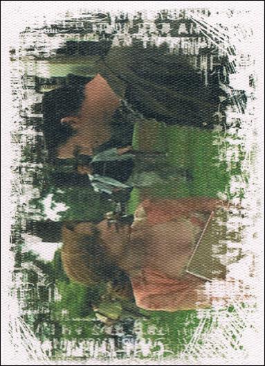 Buffy the Vampire Slayer Reflections: The High School Years (Base Set) card 35 Xander and Anya