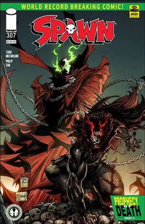 Spawn issue 307-B Philip Tan Cover
