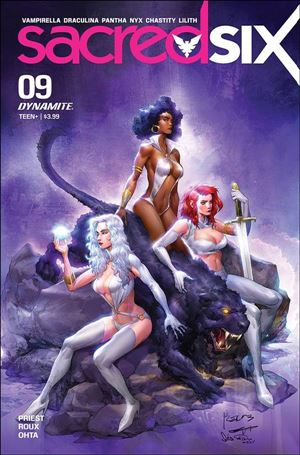 Sacred Six issue 9-C Raymund Bermudez Cover