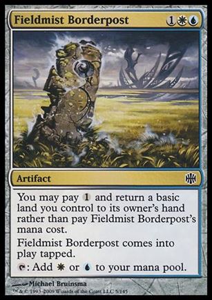 Magic The Gathering: Alara Reborn (Base Set) card 5 Fieldmist Borderpost
