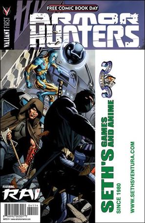 Valiant FCBD 2014 Armor Hunters Special issue nn-CM Seth's Games and Anime Cover