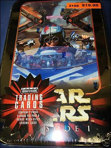 Star Wars: Episode I Widevision: Series 1 card 6 Sealed Collector's Tin - Anakin