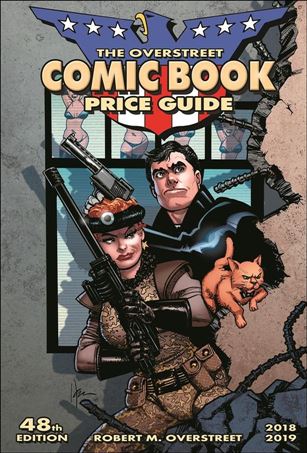 Official Overstreet Comic Book Price Guide issue 48-C Howard Chaykin Hall of Fame Cover