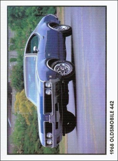 Muscle Cars (Base Set) card 8 1968 Oldsmobile 442