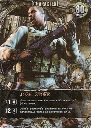 Resident Evil: Alliance (Base Set) card CH-012 Josh Stone