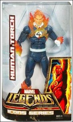 Marvel Legends (Icons Series) figure 6 Human Torch (Johnny Storm)