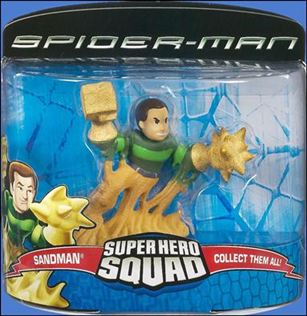 Spider-Man Super Hero Squad Singles figure 4 Sandman