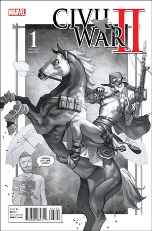 Civil War II issue 1-M Yasmine Putri 1:Store Sketch Party Cover