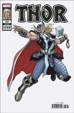 Thor (2020) issue 33-C Stefano Caselli Marvel Icon Cover