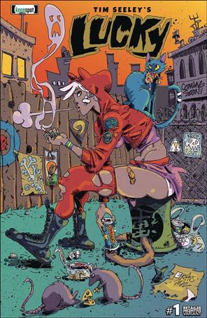 Tim Seeley's Lucky issue 1-H Erik Klaus 1:10 Cover