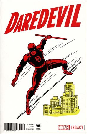 Daredevil (1964) issue 595-F Jack Kirby 1:50 1965 T-Shirt Cover