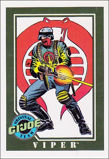 G.I. Joe (Base Set) card 51 Viper