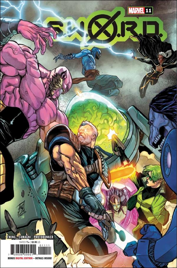 S.W.O.R.D. (2021) issue 11 Stefano Caselli Cover