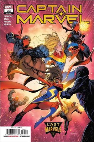 Captain Marvel (2019) issue 33 Iban Coello Cover