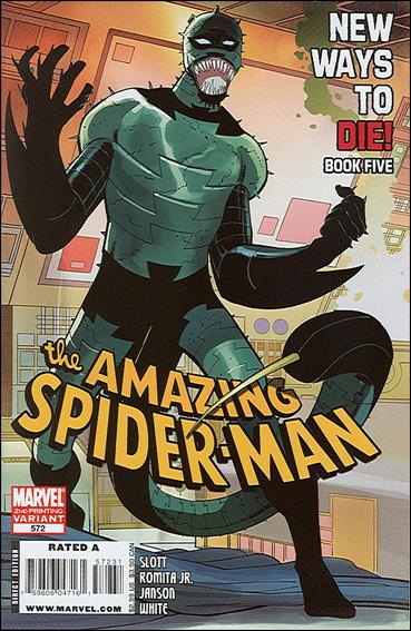Amazing Spider-Man (1963) issue 572-C John Romita Jr. Scorpion Cover (2nd Printing)