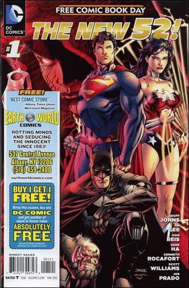 DC Comics - The New 52 FCBD Special Edition issue 1-P Earthworld Comics Cover