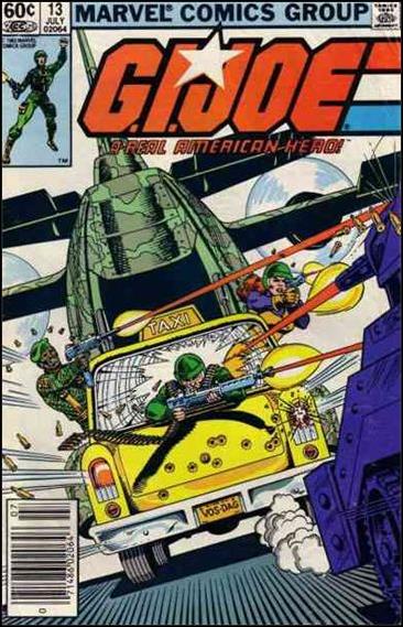G.I. Joe: A Real American Hero issue 13-B Newsstand Cover