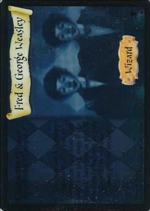 Harry Potter: Quidditch Cup (Base Set) card 5-B Fred & George Weasley