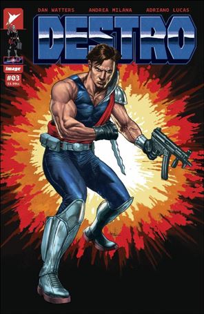 Destro (2024) issue 3-D Mico Suayan 1:25 Cover
