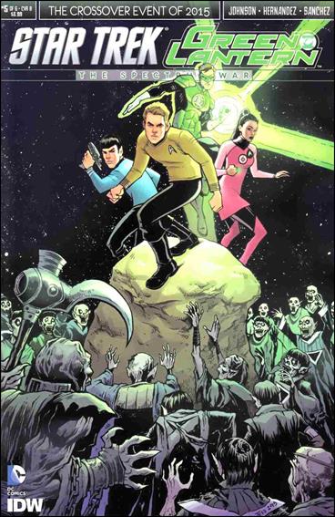 Star Trek/Green Lantern (2015) issue 5-B Tess Fowler Cover