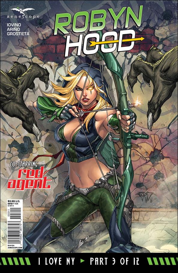 Robyn Hood: I Love NY issue 3 Paolo Pantalena Cover 