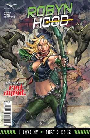 Robyn Hood: I Love NY issue 3 Paolo Pantalena Cover 