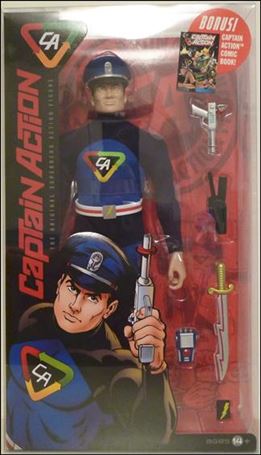 Captain Action (2012) figure 1-B Captain Action (w/Comic Book)