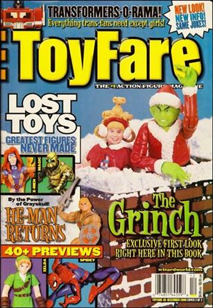 Toyfare: The Toy Magazine issue 40-B The Grinch Cover