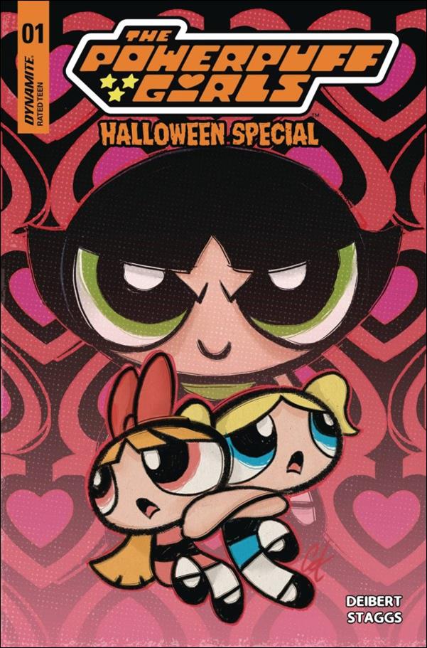 Powerpuff Girls: Halloween Special issue 1 Cat Staggs Cardstock Cover
