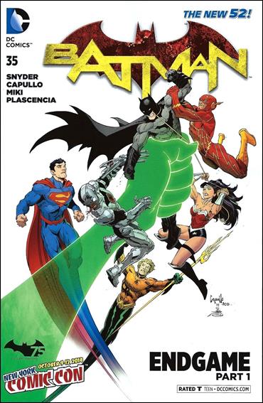 Batman (2011) issue 35-F Greg Capullo New York Comic Con Cover