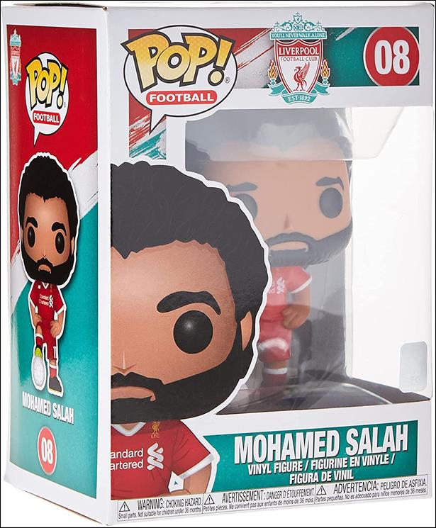 Pop! Football (Soccer) figure 8 Mohamed Salah