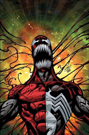 Venom (2018) issue 16-B Ron Lim Carnage-ized Cover