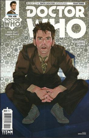 Doctor Who: The Tenth Doctor Year Three issue 5 Simon Myers Cover