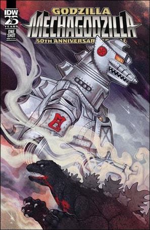 Godzilla: Mechagodzilla 50th Anniversary issue 1-D Edison Neo Retailer Exclusive Cover 1/500