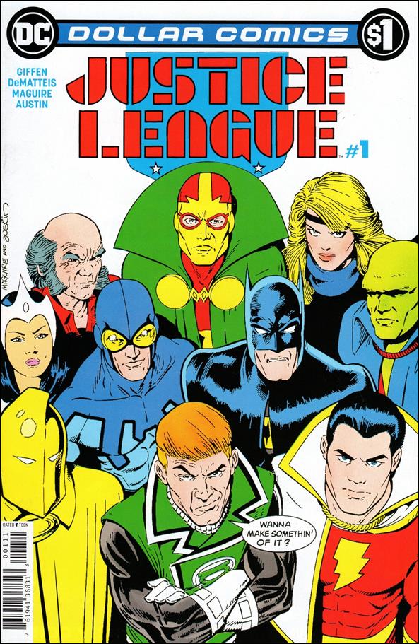 Justice League (1987) issue 1-B Dollar Comics Edition