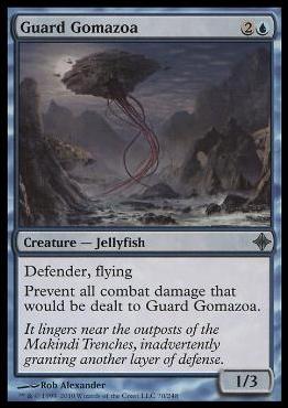 Magic the Gathering: Rise of the Eldrazi (Base Set) card 70 Guard Gomazoa