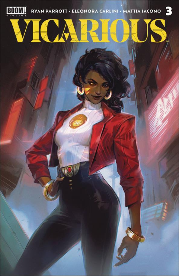 Vicarious issue 3-B Miss Reliah Cover