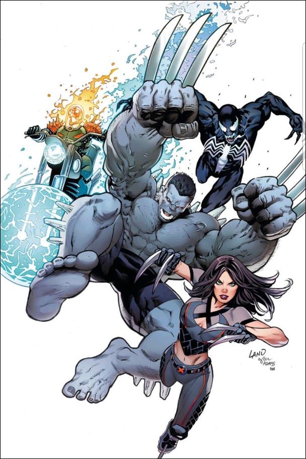 Fantastic Four (2018) issue 1-SL Greg Land Comics Elite Virgin Cover, 1/1500