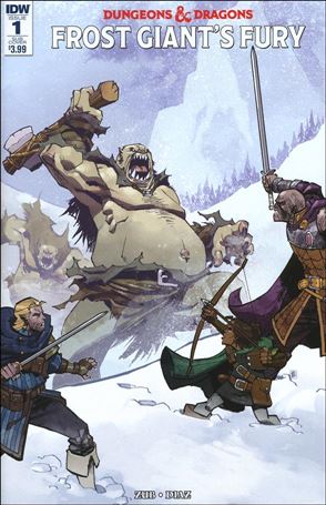 Dungeons & Dragons: Frost Giant's Fury issue 1-B Nelson Daniel Subscription Cover